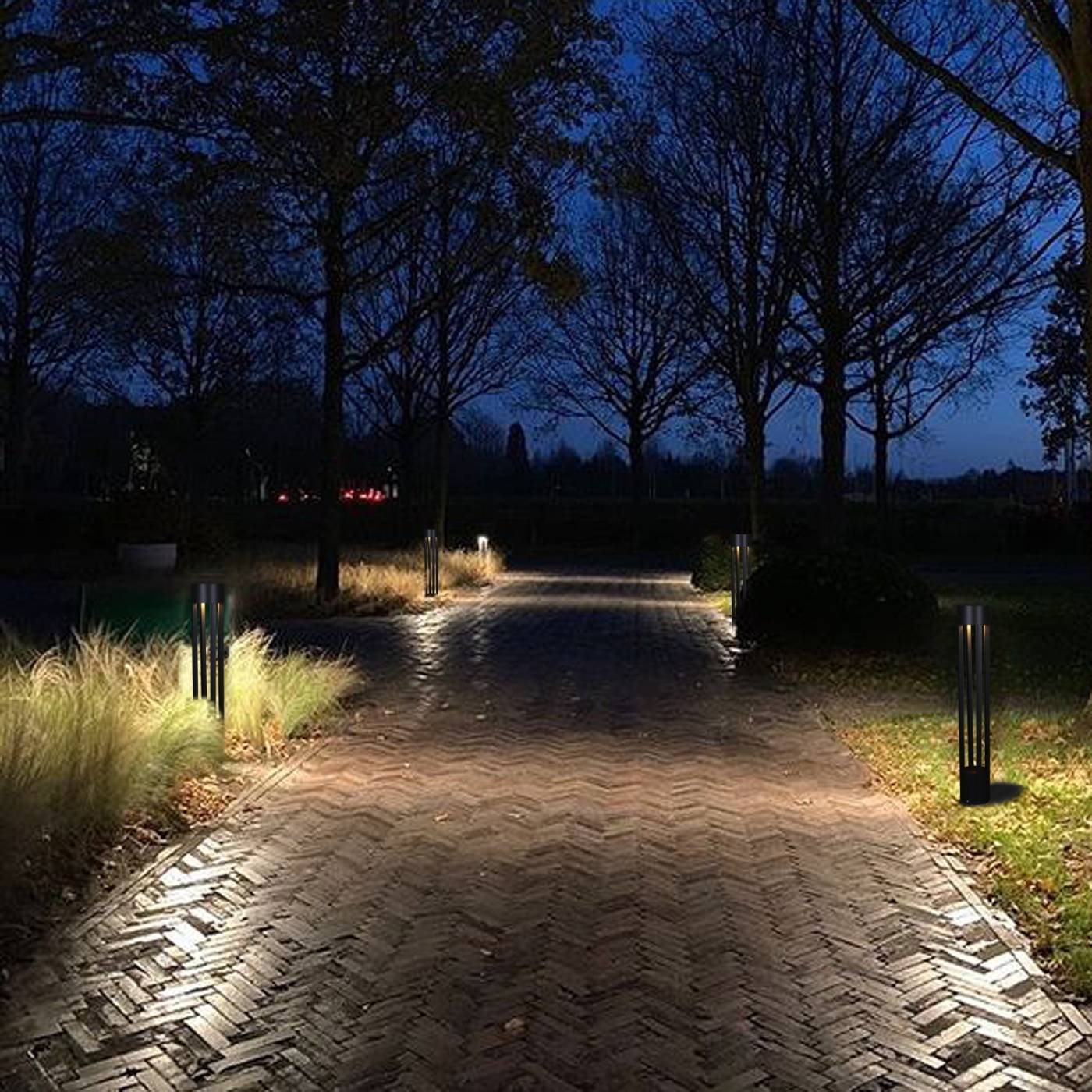 Наземный фонарь Reluce 09959-0.7-001KT 1,0M GU10 BK