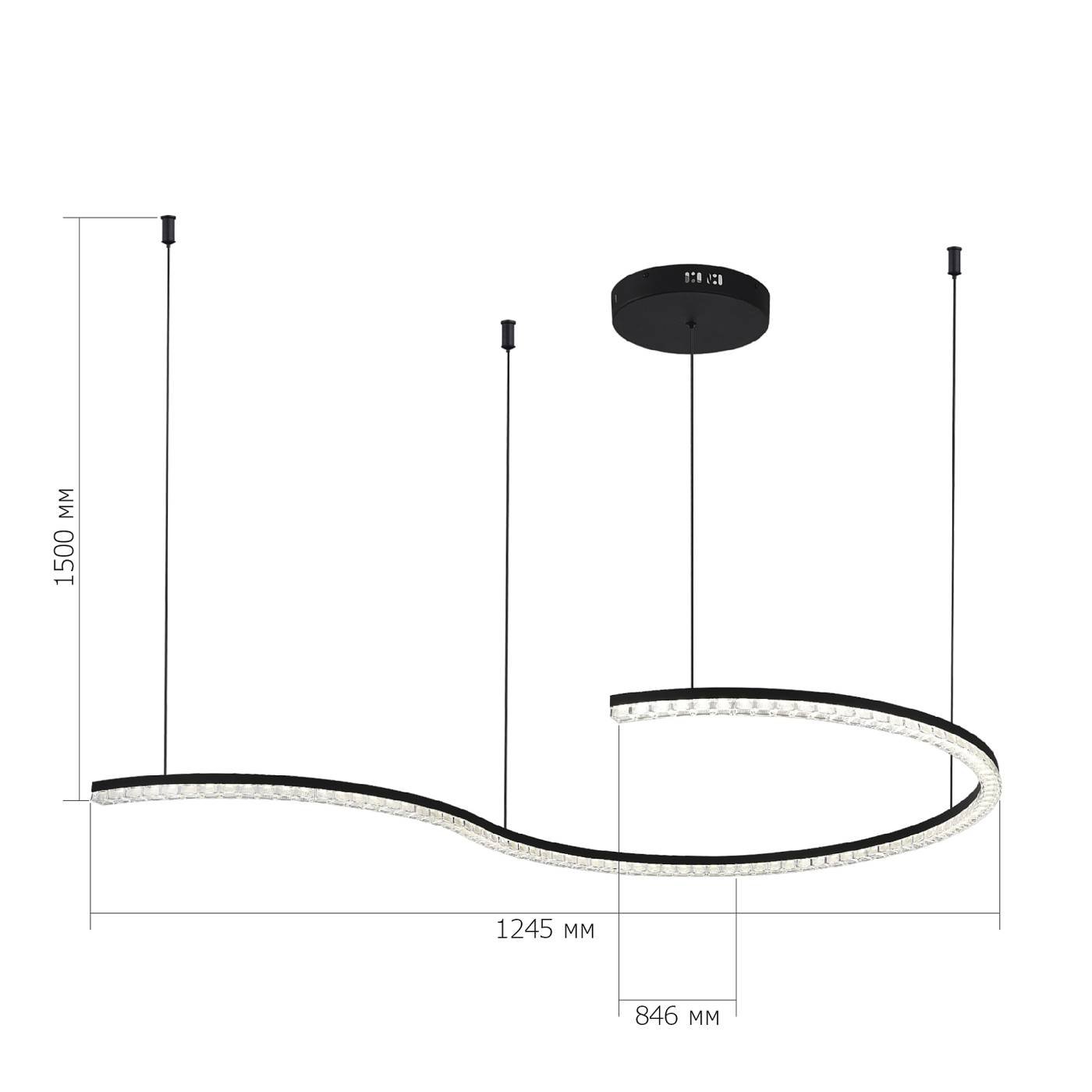 Подвесная люстра ST Luce Euclidics SL1018.403.01