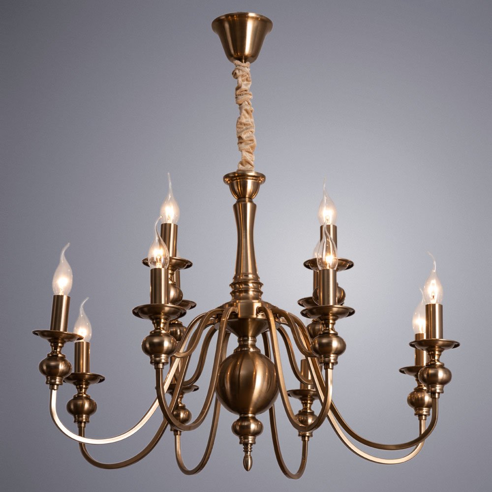 A6097LM-12PB Подвесная люстра Arte Lamp Passoni A6097LM-12PB