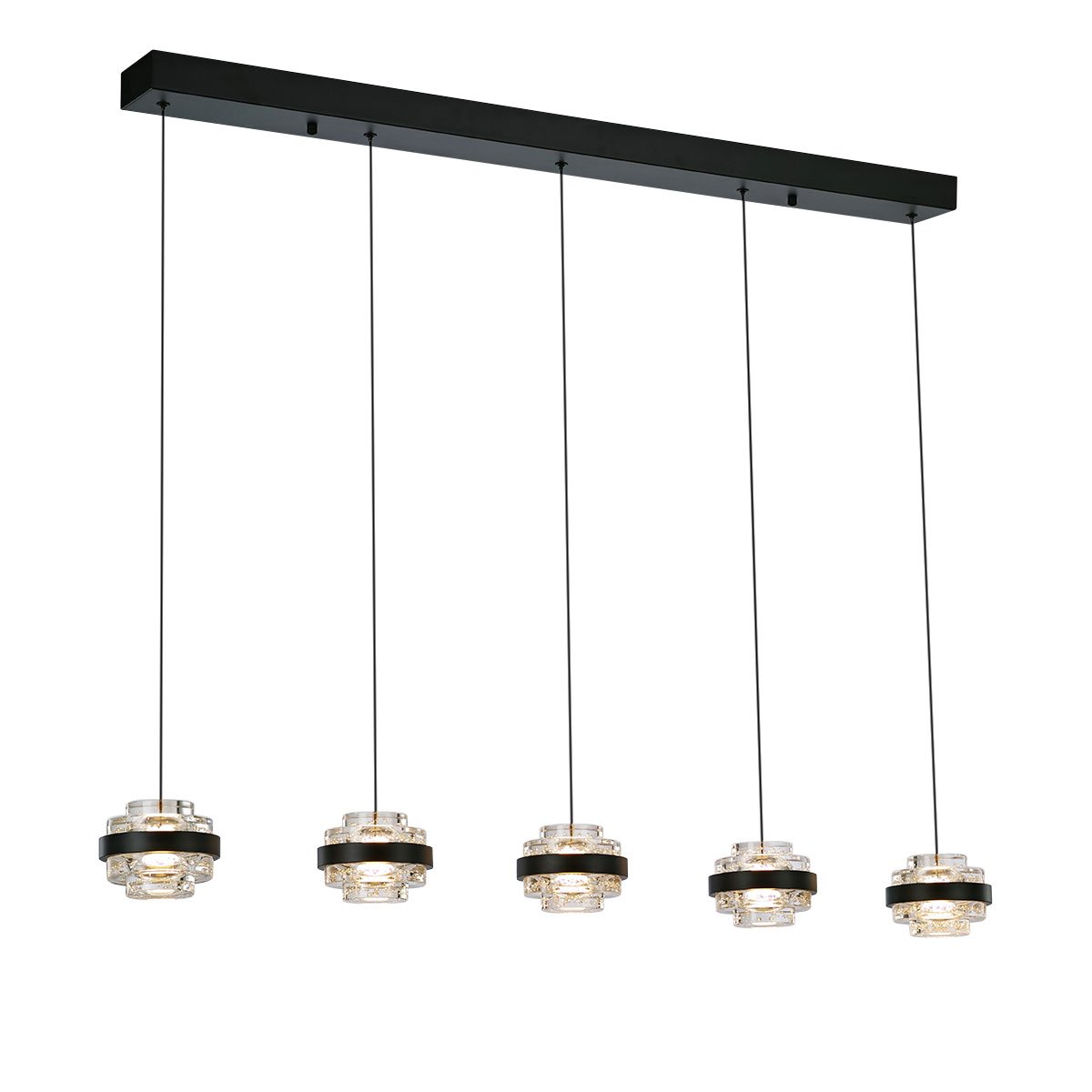 MD22030002-5B black/clear Светильник подвесной Delight Collection Indiana MD22030002-5B black/clear