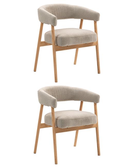 Комплект стульев Stool Group DM4729-1 OTE-Q-120 FLAXEN X2