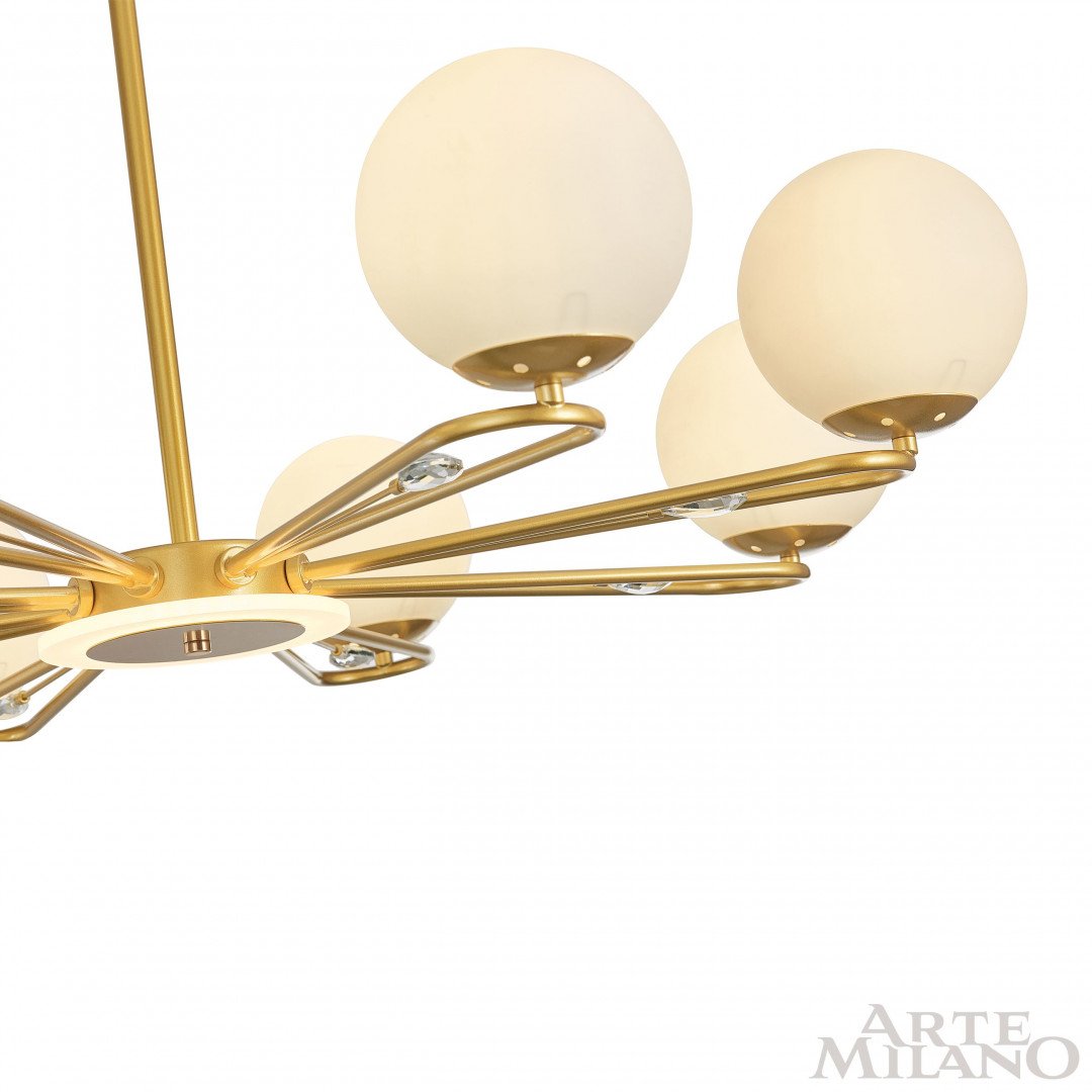 277138/6 GD Потолочная люстра Arte Milano Neapolis77138 277138/6 GD