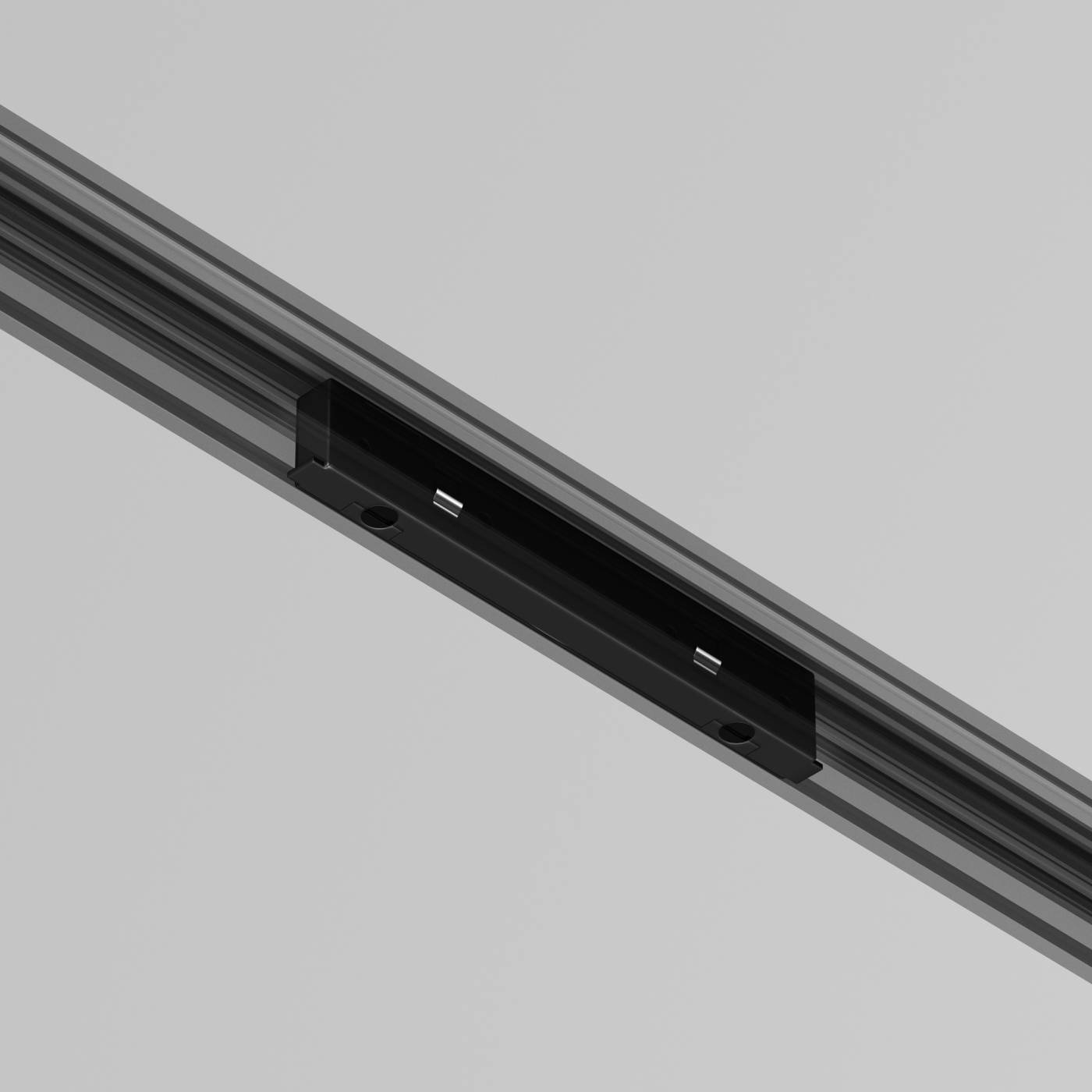 Коннектор питания прямой Maytoni Accessories for tracks Levity TRA184IPC-1B
