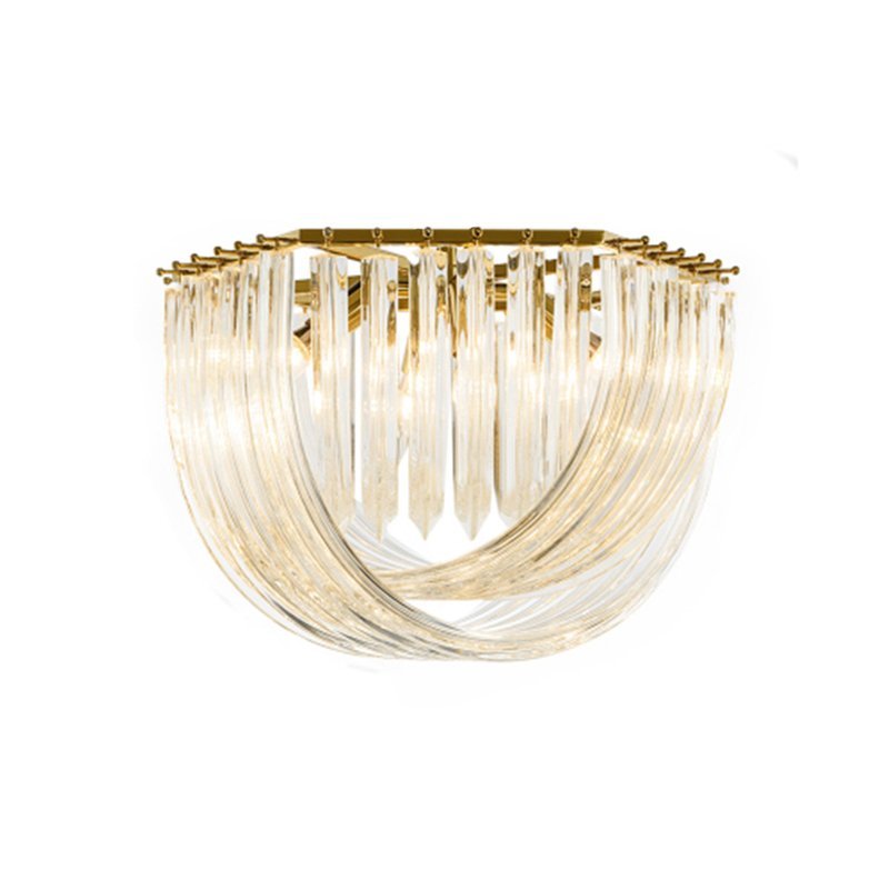 MX18162561-4B gold Потолочная люстра Delight Collection Murano Glass MX18162561-4B gold