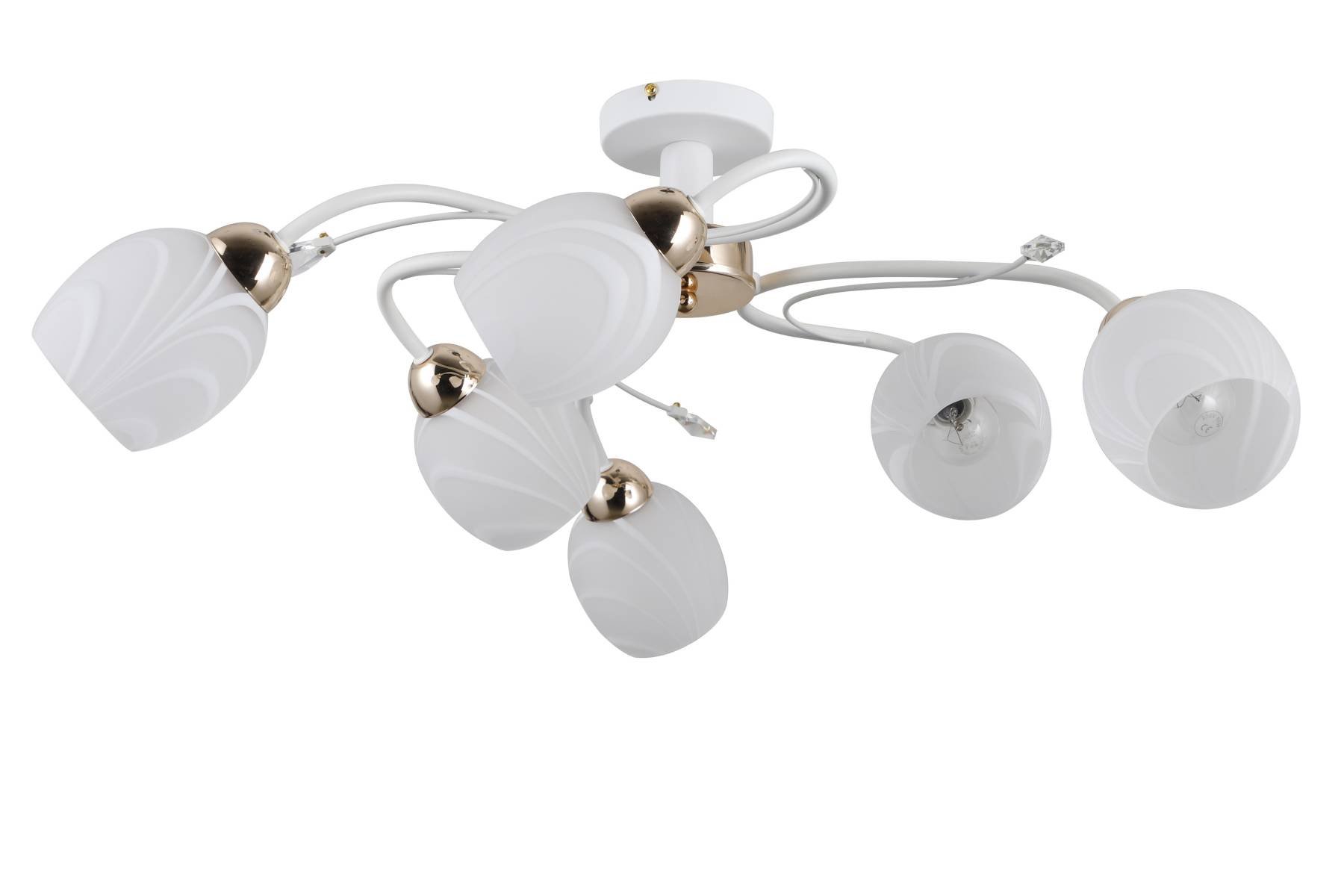 81403/6C MATT WHITE Потолочная люстра Natali Kovaltseva 81403 81403/6C MATT WHITE