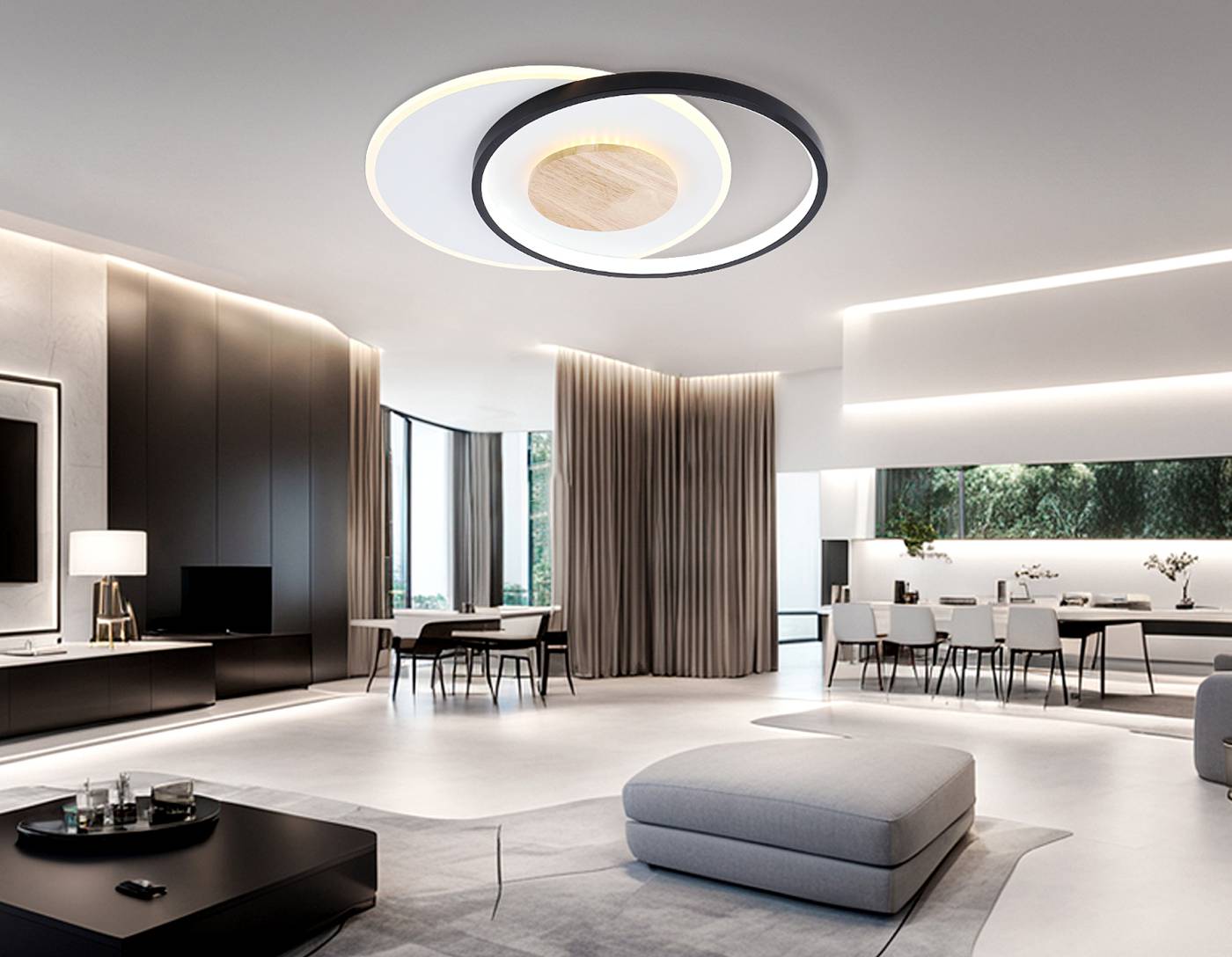 Потолочная люстра Ambrella LineTech FL4789