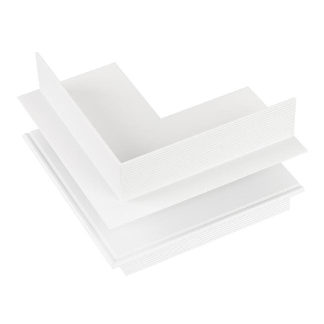 037786 Угловой внешний коннектор для накладного трека Arlight Mag-Orient 037786