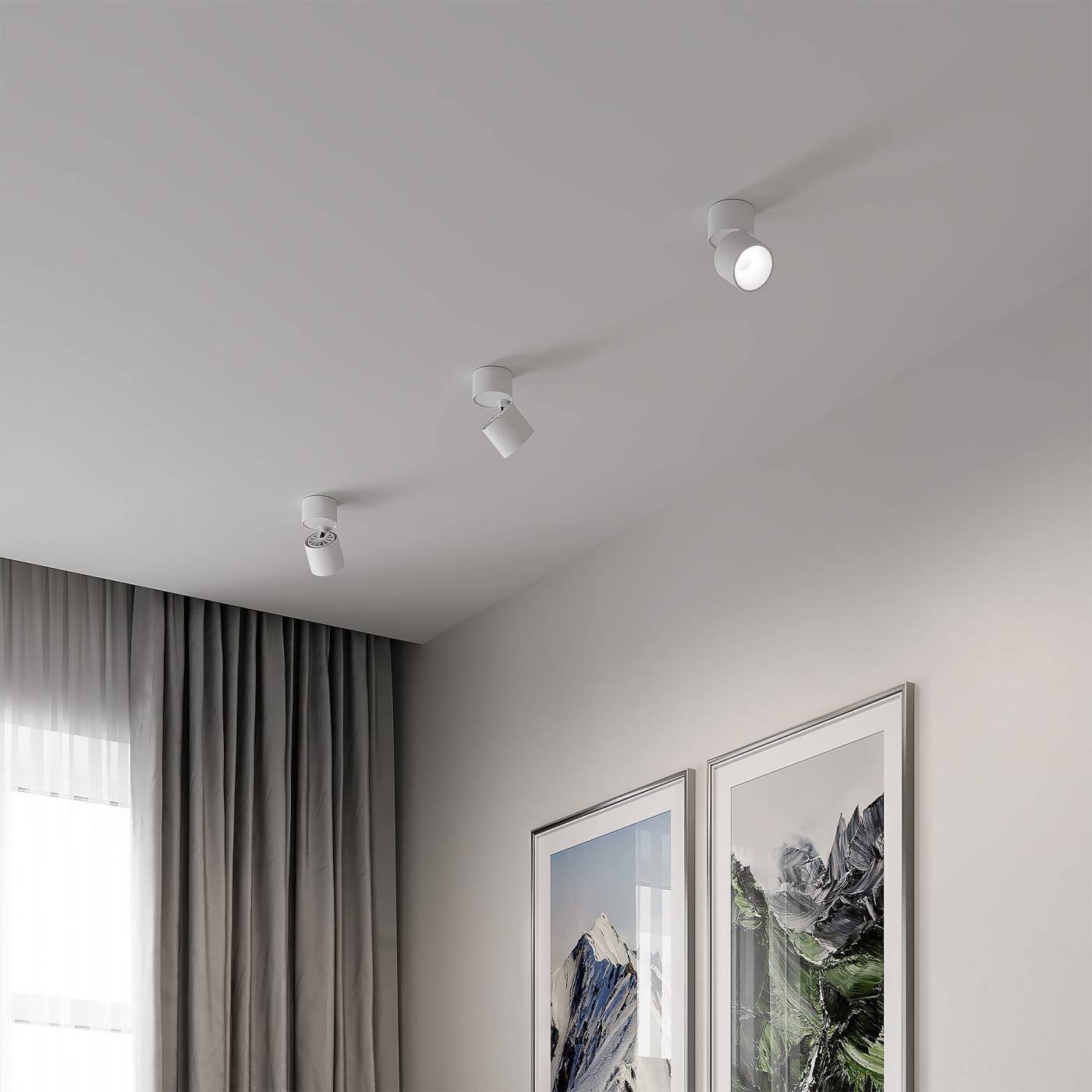 Накладной светильник Elektrostandard Rolly 25112/LED 9W 4000K белый