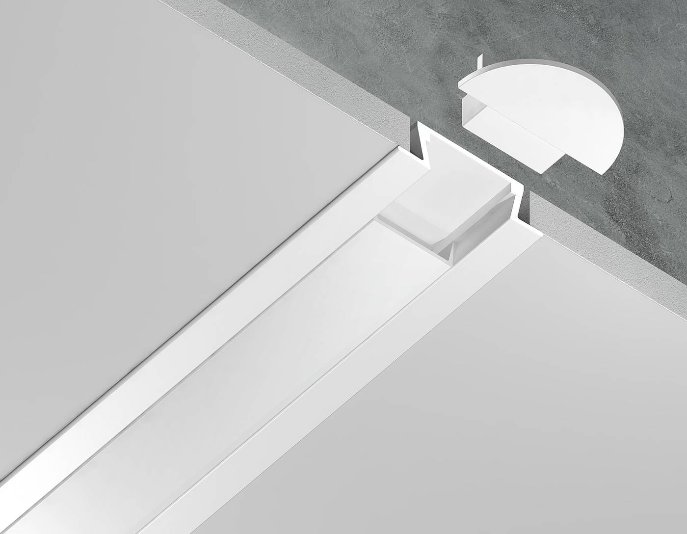 Профиль Ambrella Illumination GP1001WH