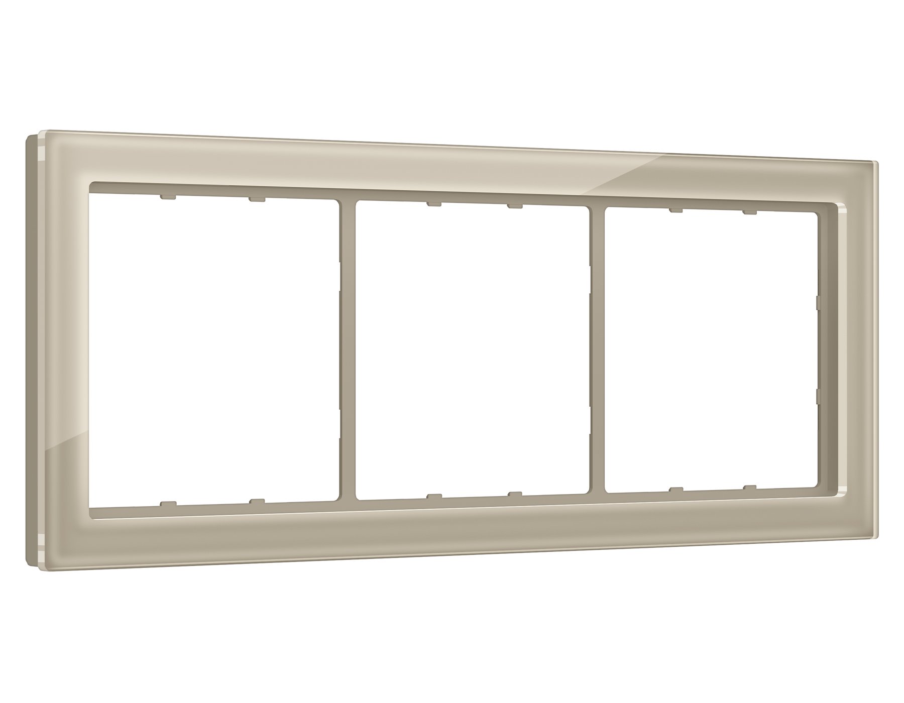 SF350323 SF350323 Рамка SIGMA Briz (Кашемир Стекло закаленное натуральное) 3-ая