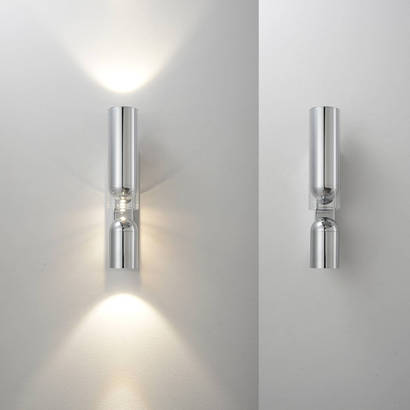 VENTO AP15W LED CHROME Настенный светильник Crystal Lux Vento VENTO AP15W LED CHROME