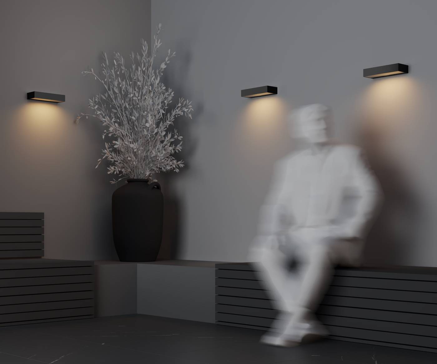 Настенный светильник Maytoni Lot O428WL-L10GF3K