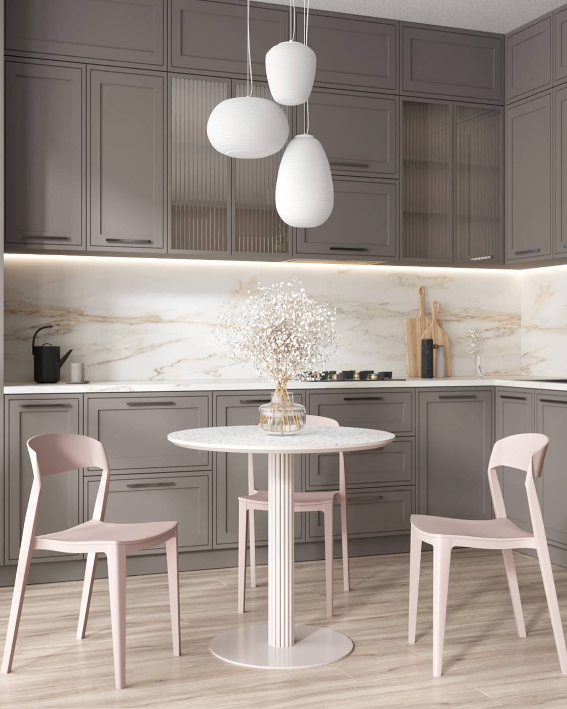 Стул пластиковый Stool Group Moris SL-7089 cream 90574