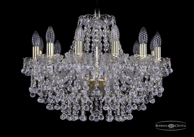 Подвесная хрустальная люстра 1409 Bohemia 1409/12/195 G
