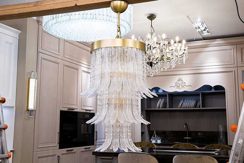 L38415.92 Подвесная хрустальная люстра Sciabole L'Arte Luce Luxury L38415.92