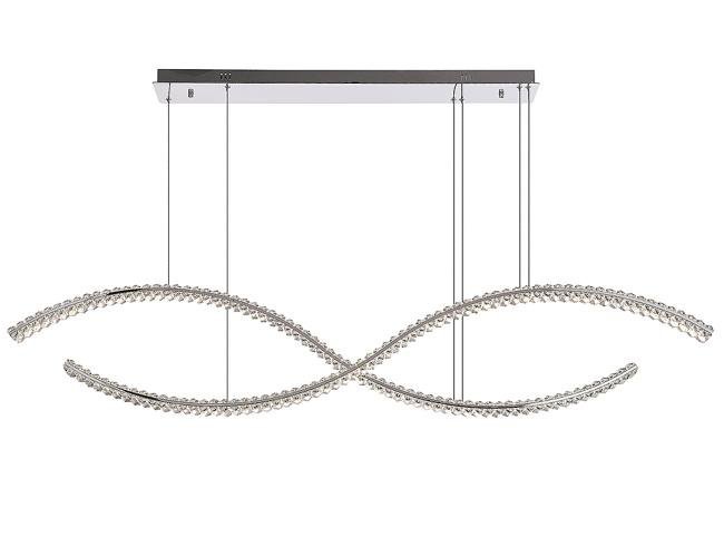 Светильник подвесной Newport Crystal 8242N/160 chrome