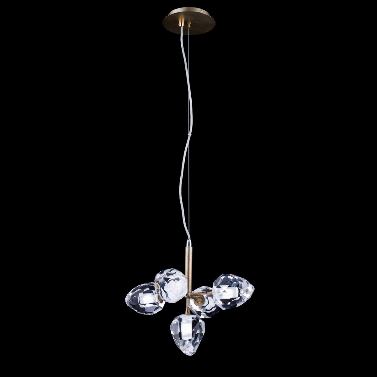 P68038M-5 gold Подвесная люстра Delight Collection On the Rocks P68038M-5 gold