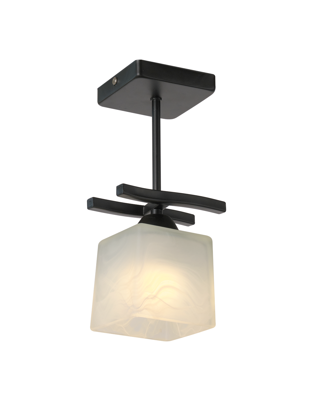 Светильник потолочный Мелодия Света Cube P9484-1 BK 000050557