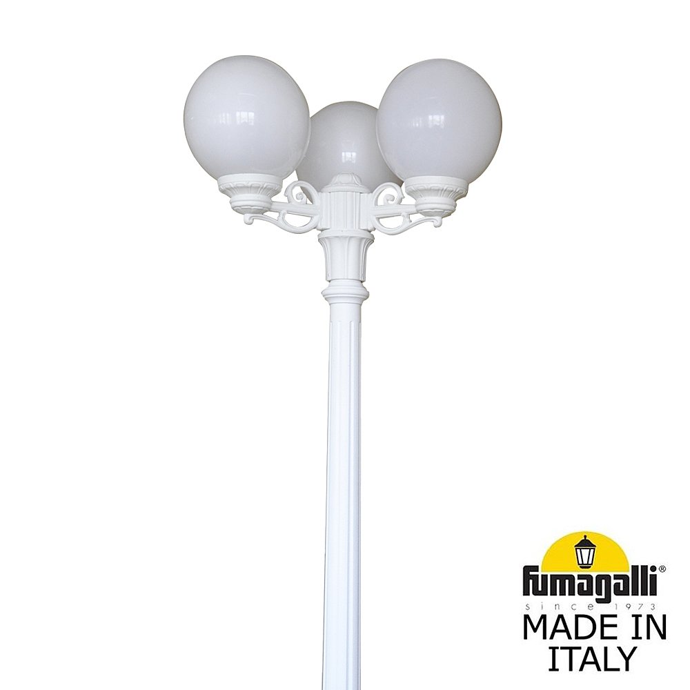 Столб фонарный уличный Fumagalli Globe 250 G25.156.S30.WYF1R