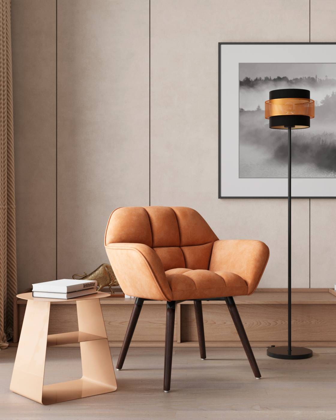 Журнальный стол Stool Group Leyre MT-123S DB-003