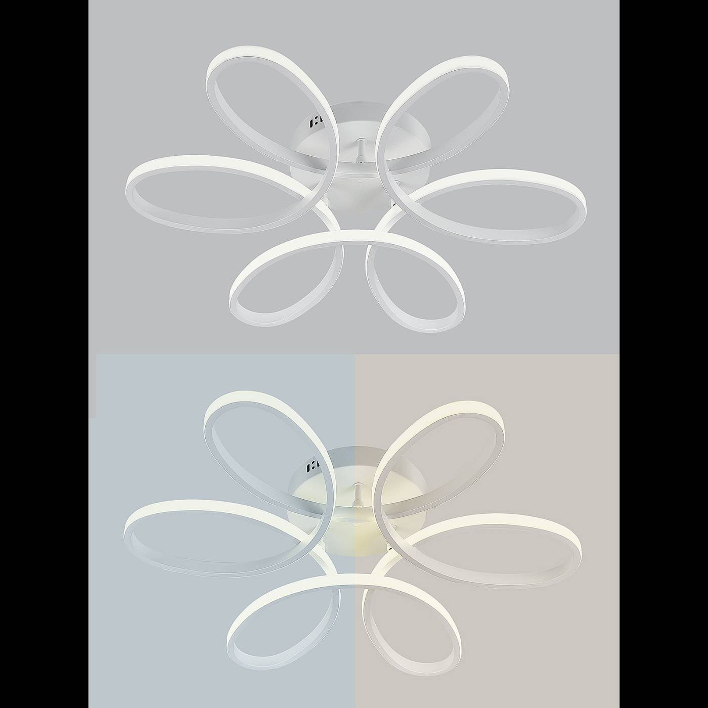 Потолочная люстра Natali Kovaltseva Cobra LED LAMPS 81121/6C