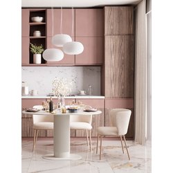 Кухонный стол Stool Group T-015 ceramic custard DUAL