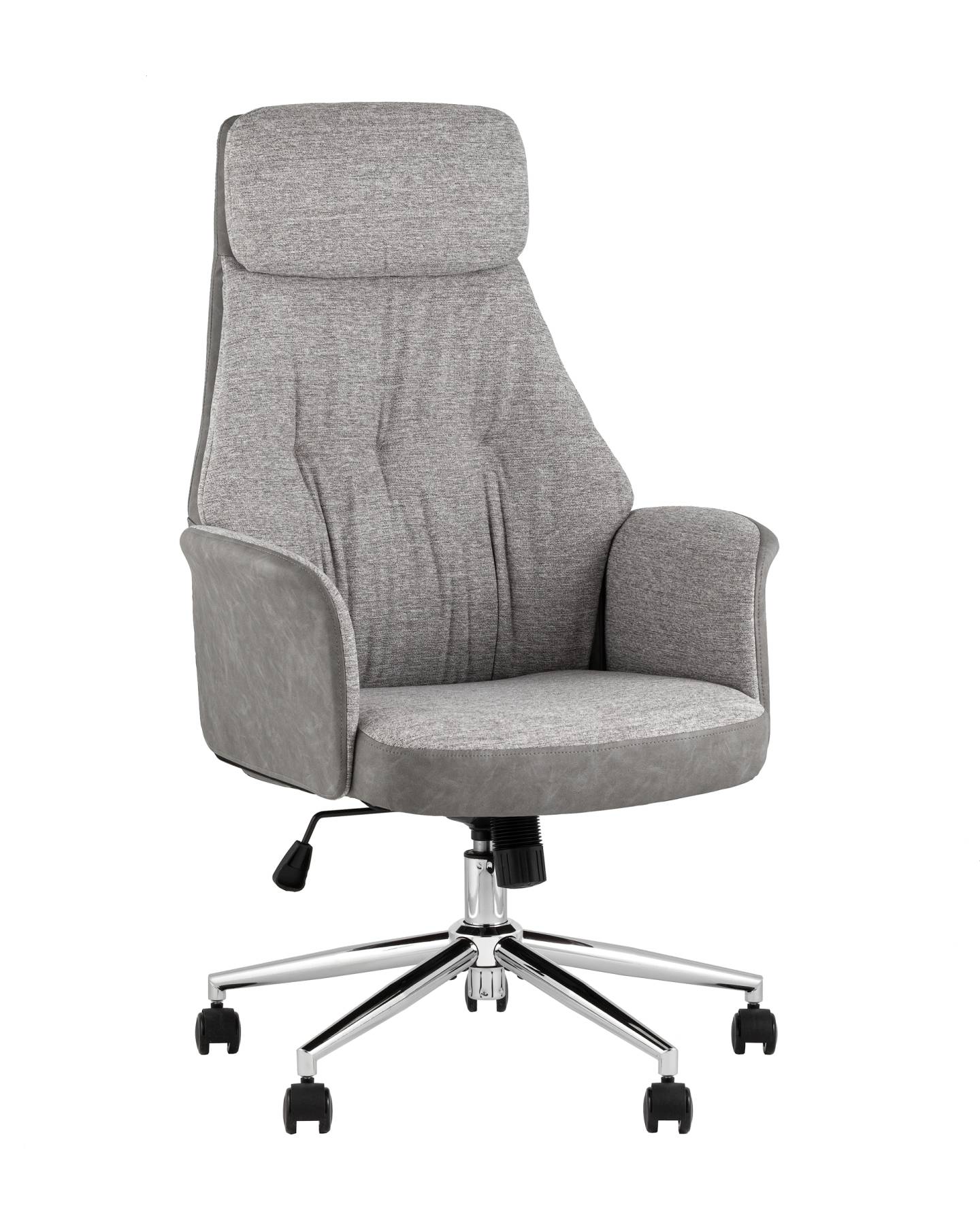 YF-0515 ZE119A-14+FH-64 l.grey retr Офисное кресло Stool Group YF-0515 ZE119A-14+FH-64 l.grey retr