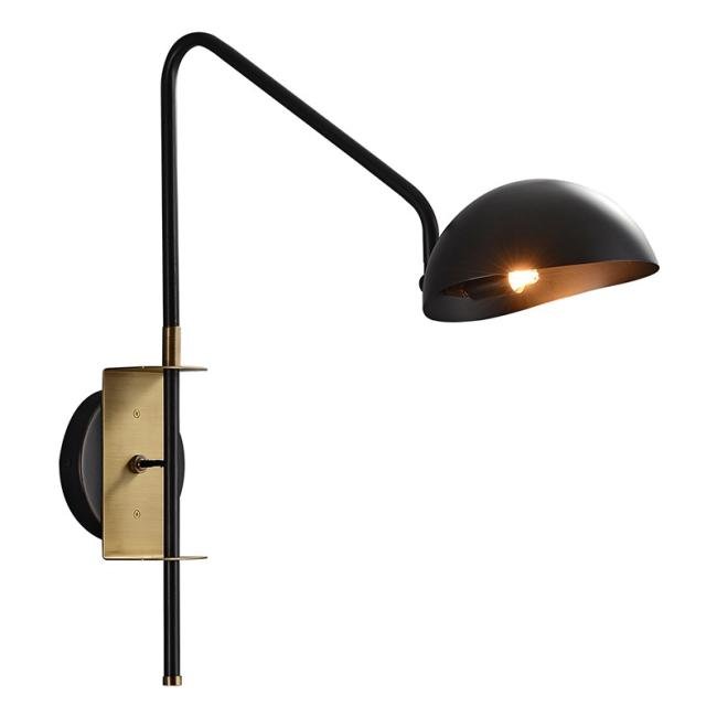 MT9049-1WB black/bronze Настенное бра Delight Collection Wall lamp MT9049-1WB black/bronze
