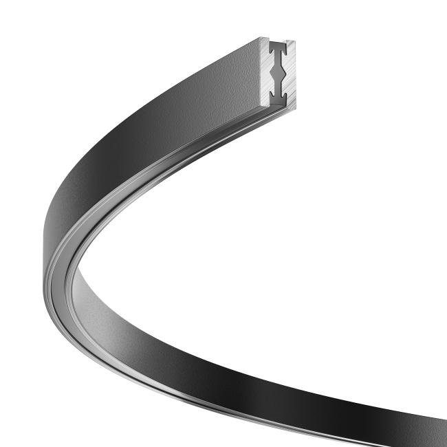 Шинопровод круглый из полукругов 1200мм Maytoni Busbar trunkings Flarity TRX154-2SR-D1200-B