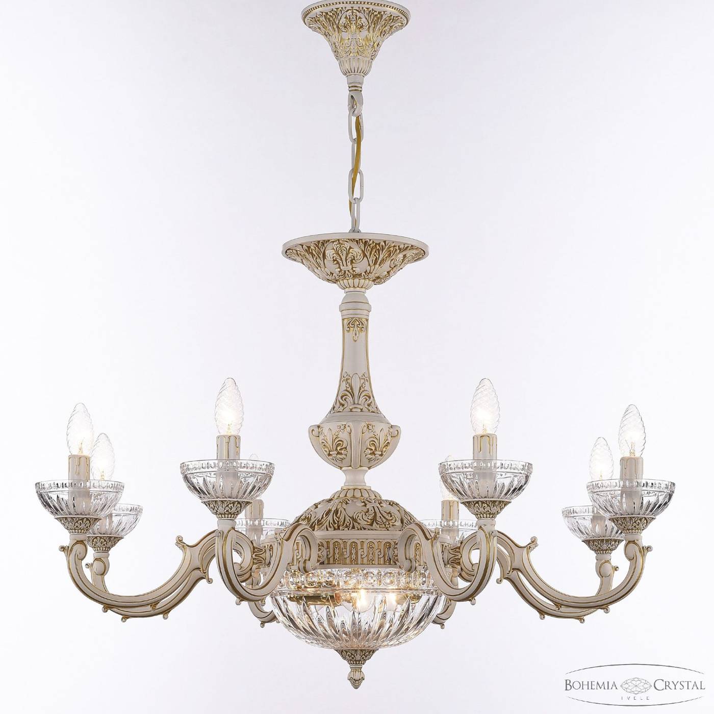 Подвесная люстра Bohemia AL7801 AL78101P/8/250 WMG P Clear/M-1G