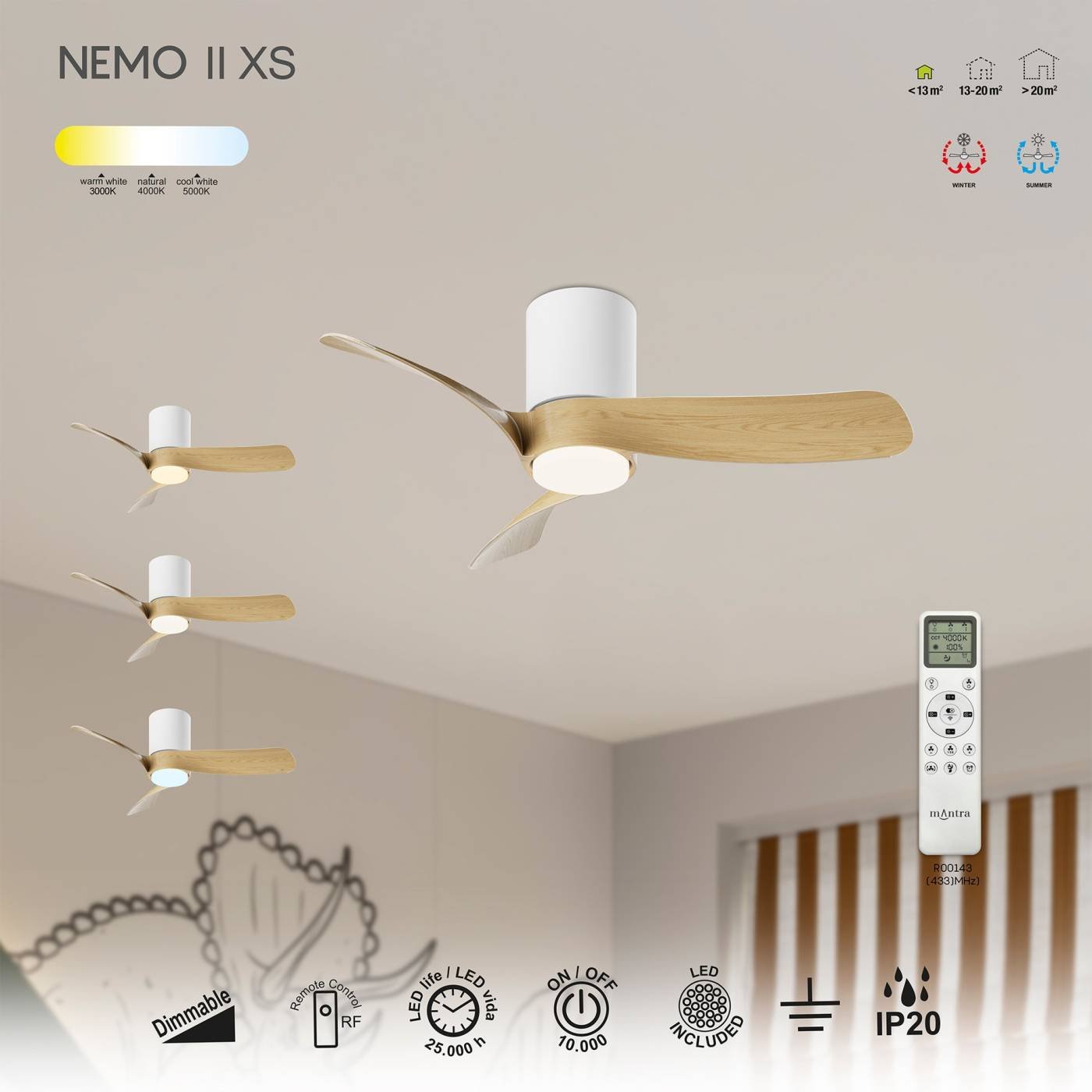 9561 Потолочная люстра NEMO Mantra 9561