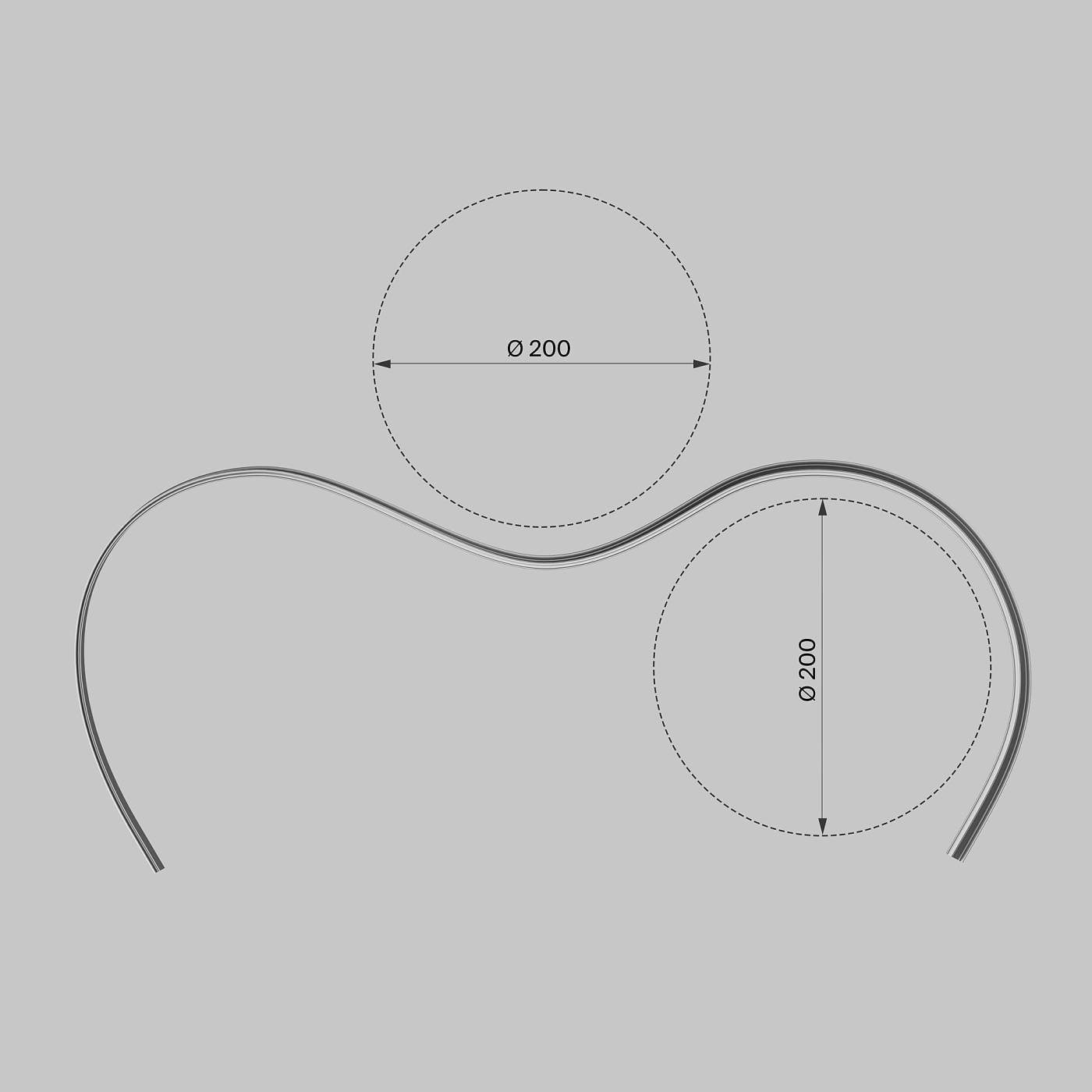 Профиль Maytoni Накладной профиль 631016