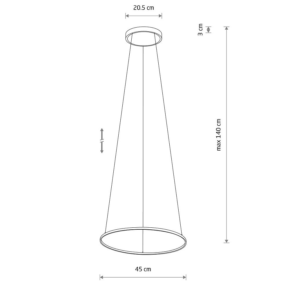 Подвесная люстра Nowodvorski Circolo Led S 10813