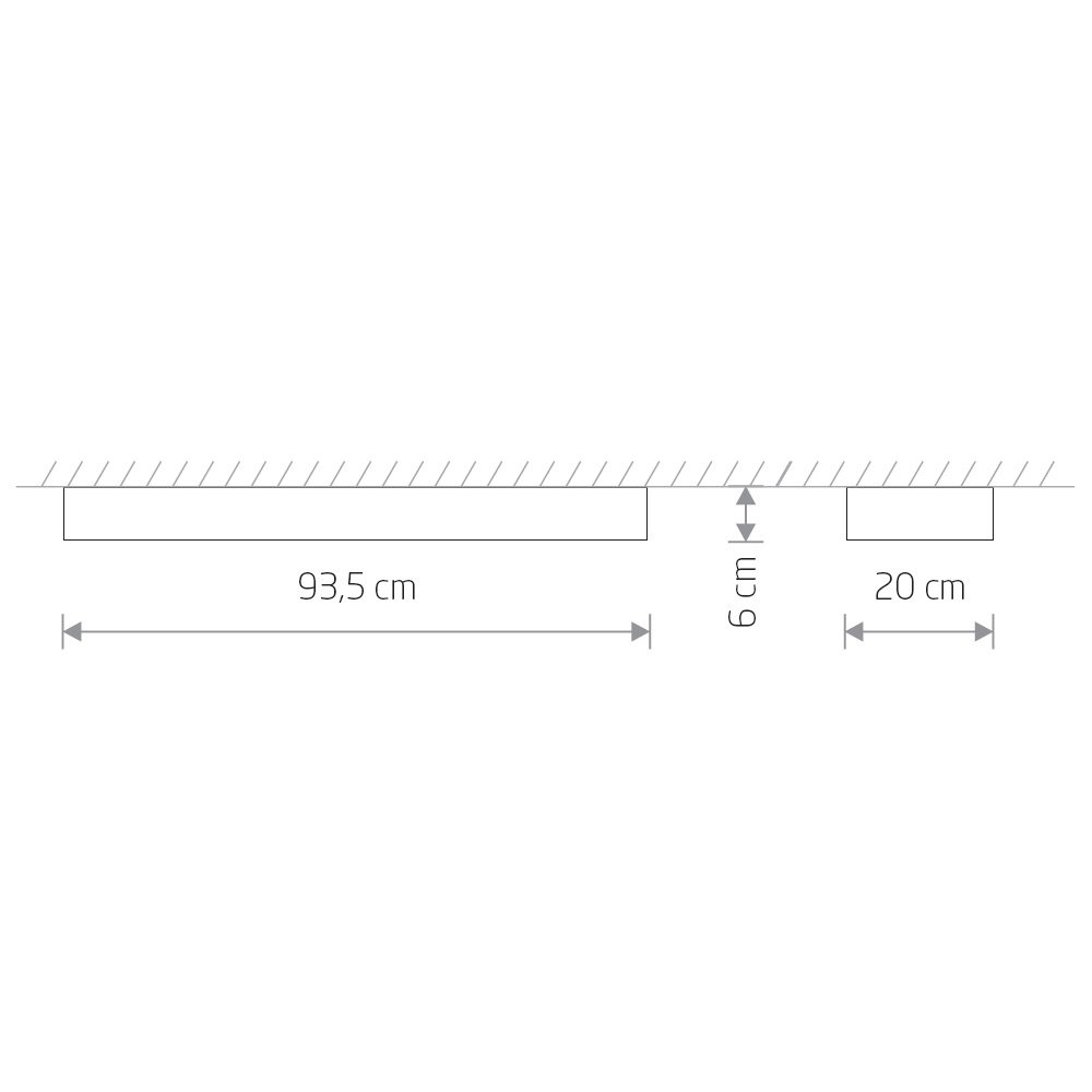7542 Светильник потолочный Nowodvorski Soft Ceiling Led 90x20 7542