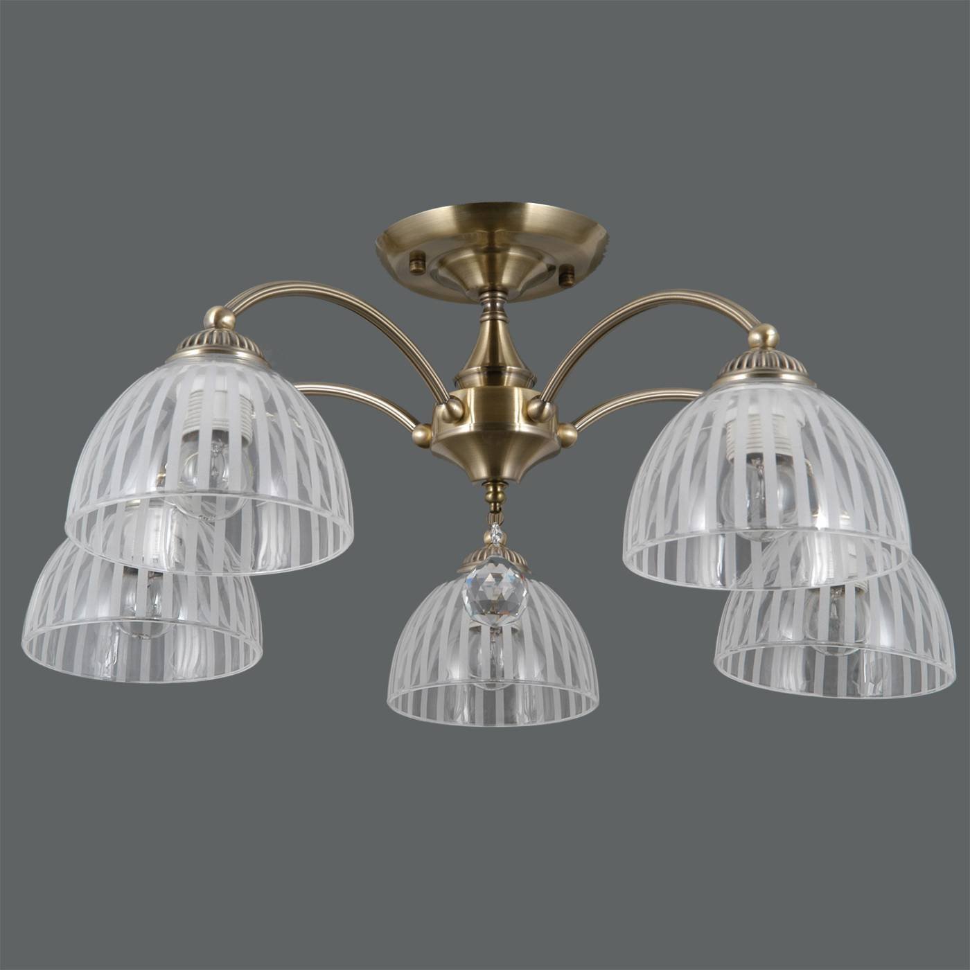 IL0564-5CSQ-25AB ELITE Потолочная люстра ILLUMICO IL0564-5CSQ-25AB ELITE