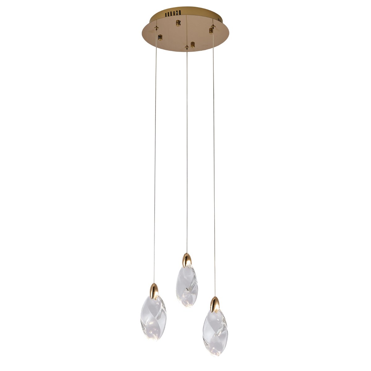 OD2439-3 gold/clear Светильник подвесной Delight Collection OD2440 OD2439-3 gold/clear