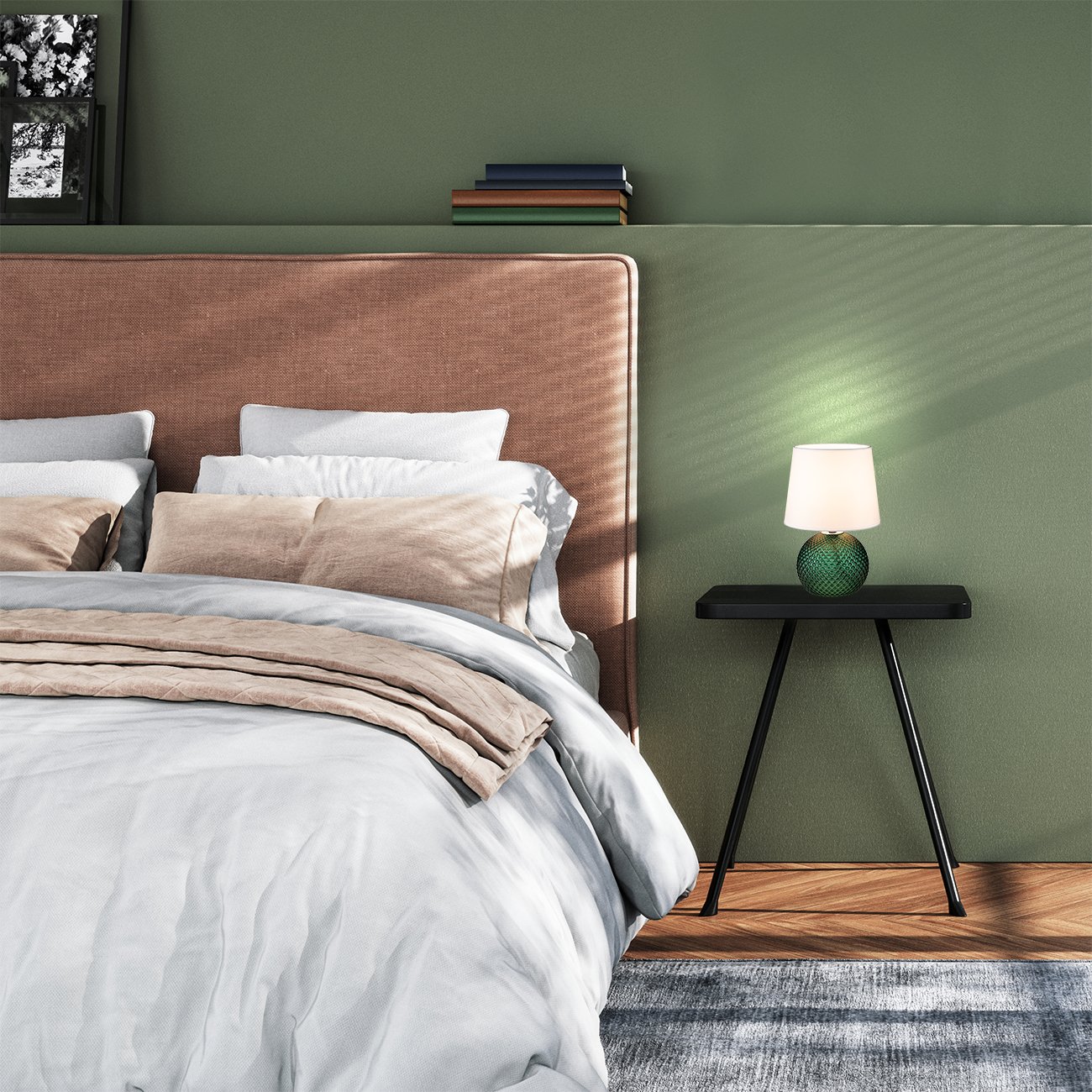 10197/L Green Настольная лампа Chance Escada 10197/L Green