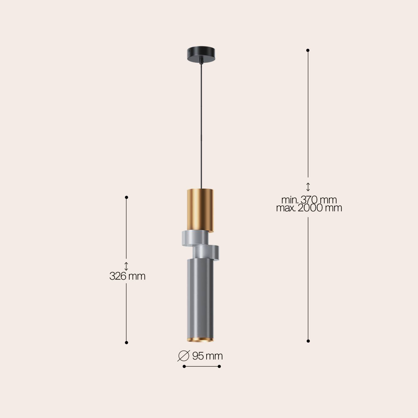 Светильник подвесной Maytoni Palette MOD303PL-01CFL3