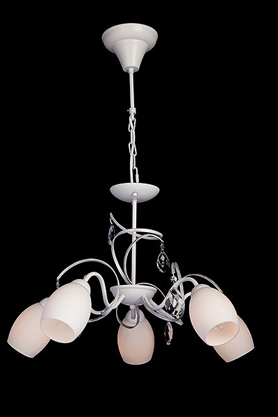 Подвесная люстра Eurosvet 60033 60033/3 белый с серебром