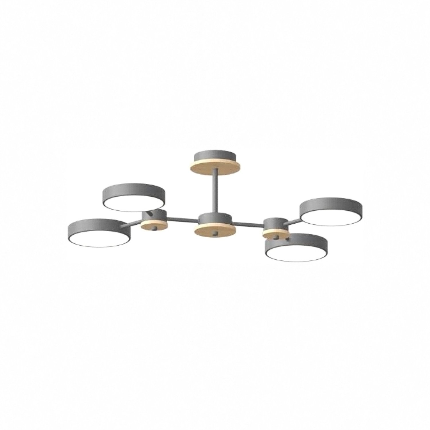 L3215-630 GR Потолочная люстра L LED4U L3215-630 GR