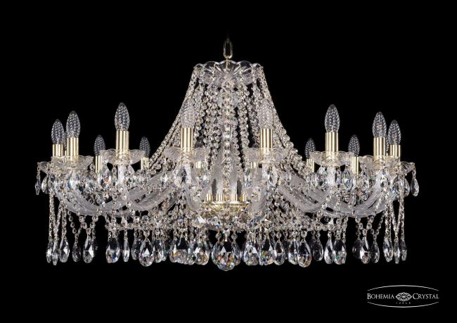 1413/16/360 G Подвесная хрустальная люстра 1413 Bohemia 1413/16/360 G