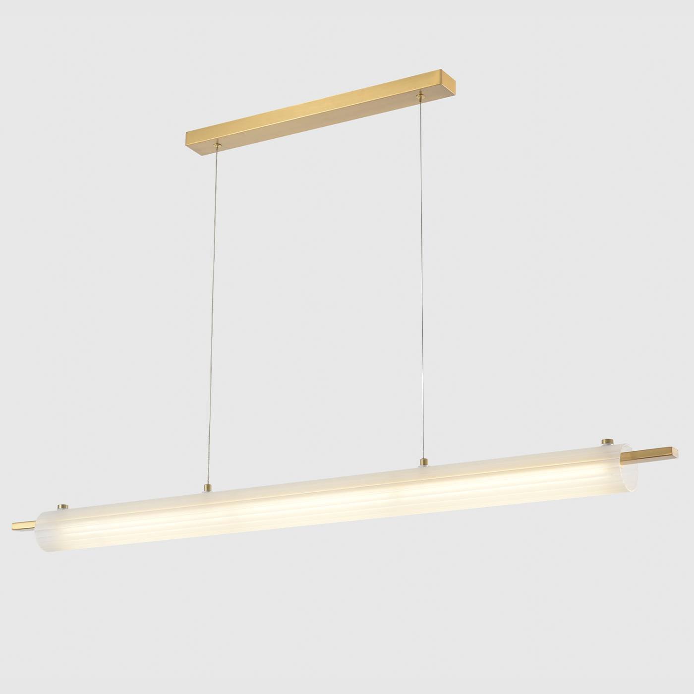 TUNNEL SP40 LED BRASS Светильник подвесной Crystal Lux Tunnel TUNNEL SP40 LED BRASS