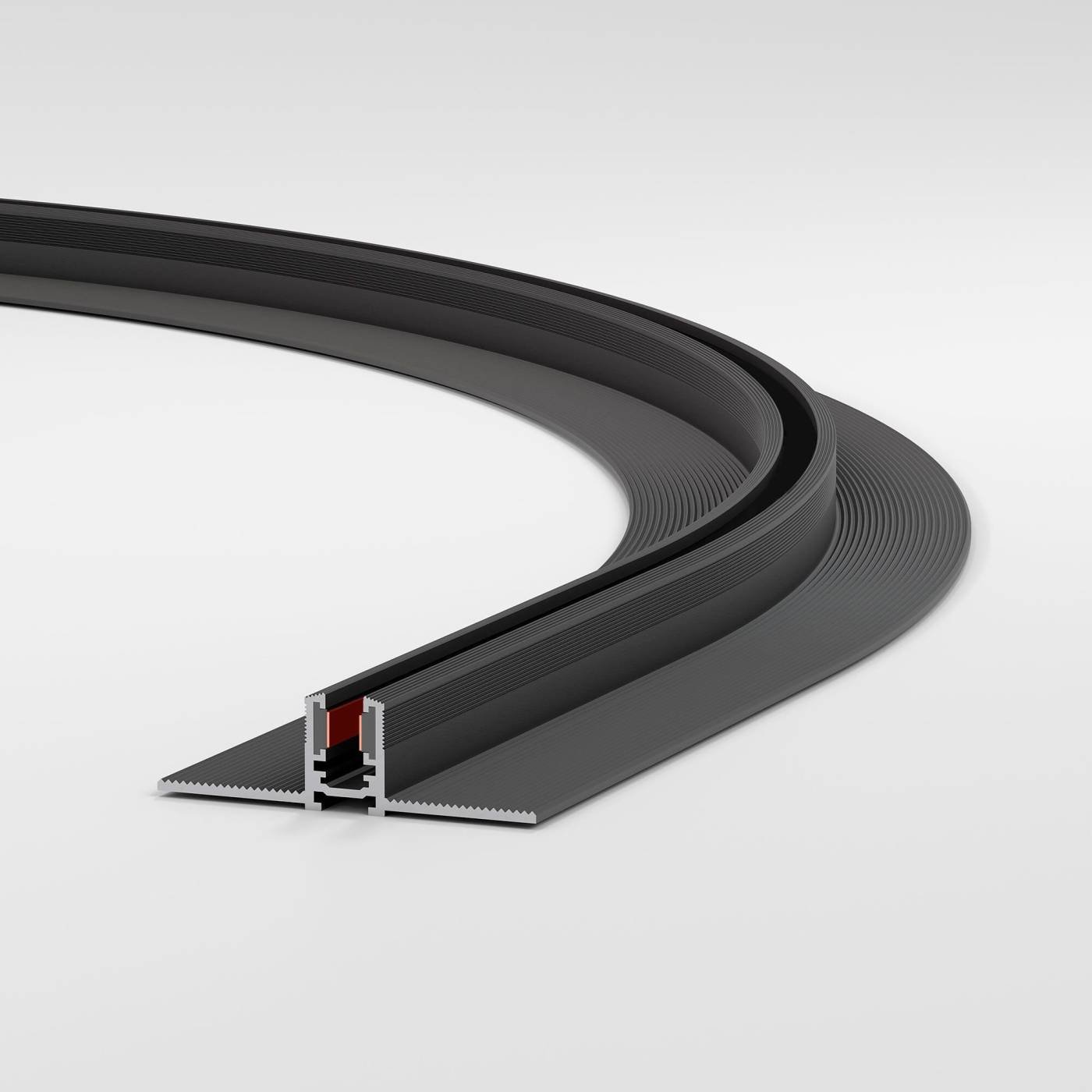 Шинопровод Elektrostandard Mini Magnetic Mini Magnetic Шинопровод под ГКЛ 12,5 мм (черный) (600?) 85219/00