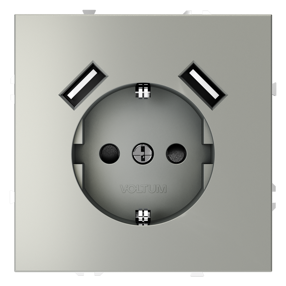 VLS040405 Розетка Voltum S70 VLS040405