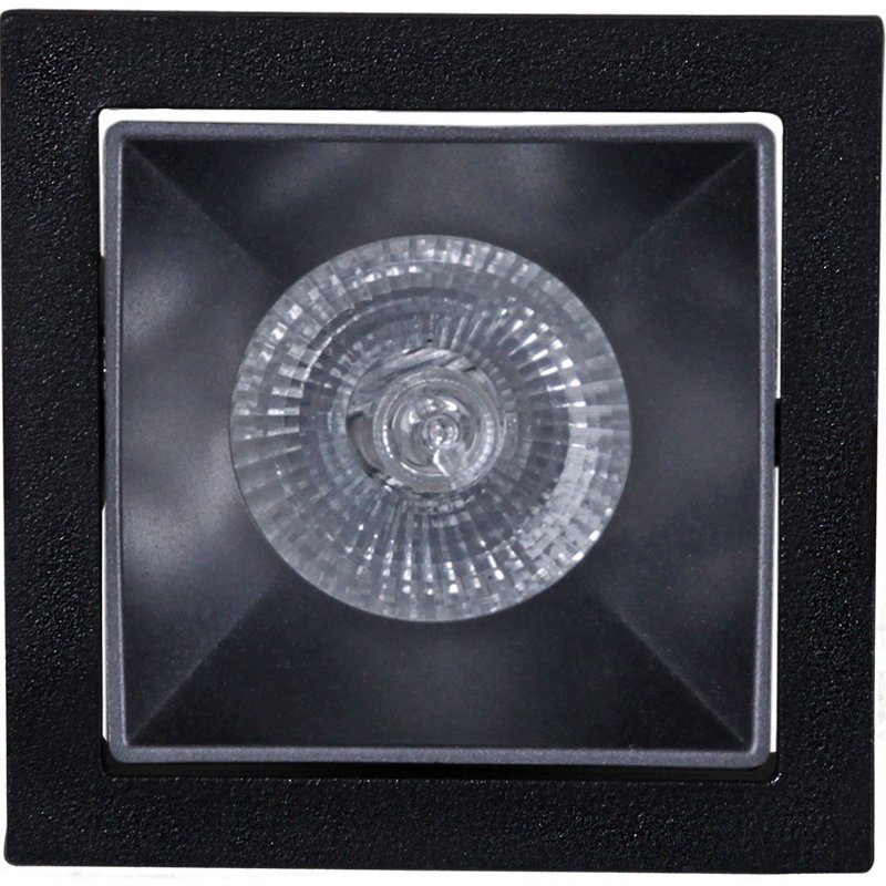 Встраиваемый светильник Reluce 16086-9.0-001PT MR16 BK+DARK GR