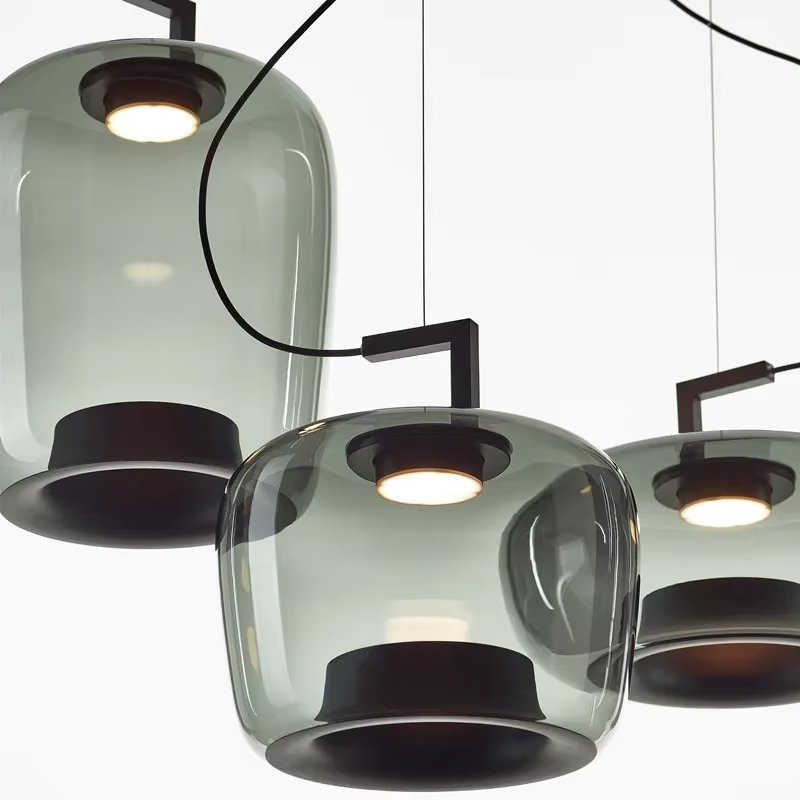 8871P/B L black/light green Светильник подвесной Delight Collection 8871 8871P/B L black/light green
