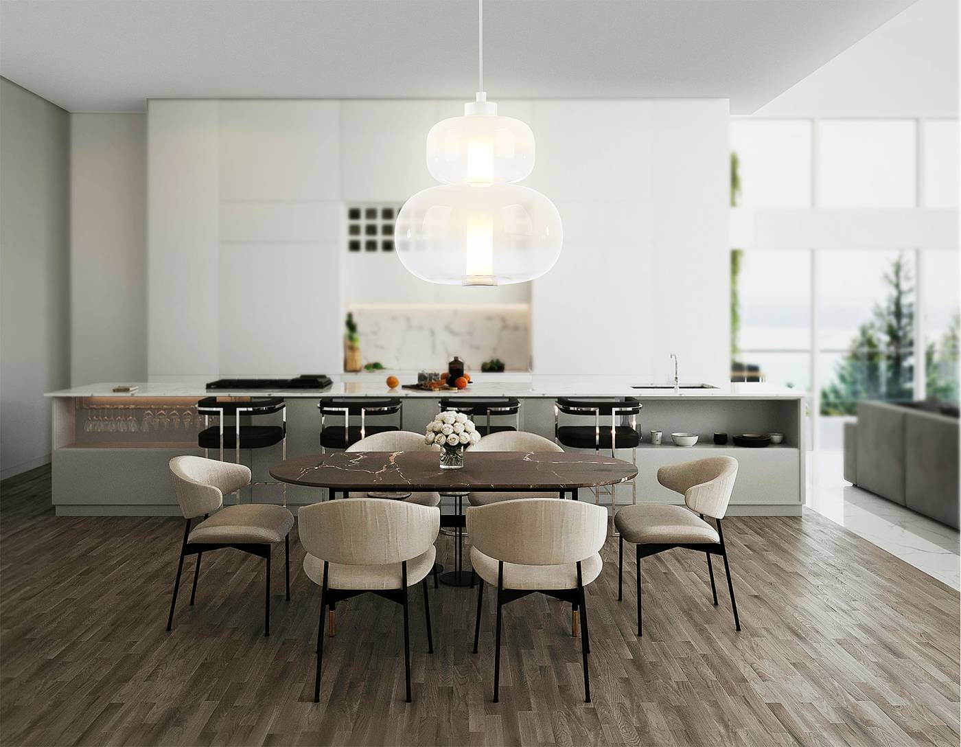 LH11051 Светильник подвесной Ambrella Modern LH11051