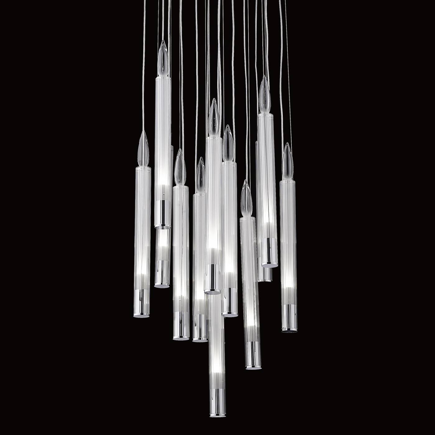 P68094-13 chrome Светильник подвесной Delight Collection Candle P68094-13 chrome