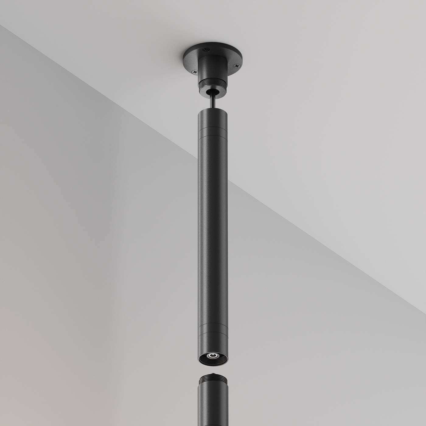 Соединитель для модульной системы Shelf с блоком питания 100Вт 276мм Maytoni Accessories for system Shelf CA011-L300-100W-B