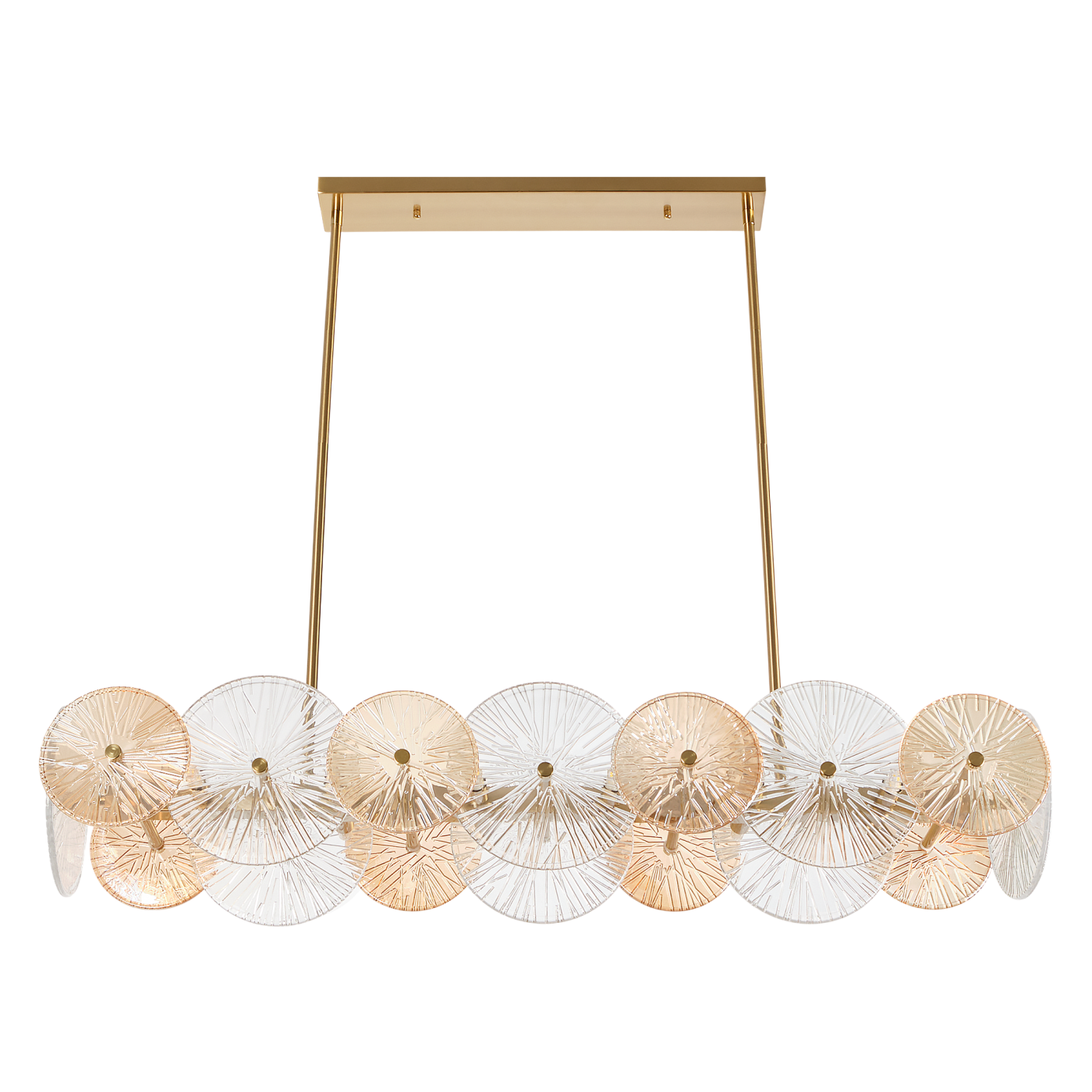 Люстра на штанге MyFar Fiona MR2532-12P